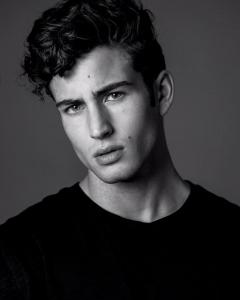 Valentin, model in Paris