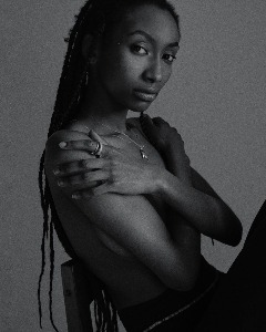 BINTA, model in Milan