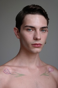 Mattia, model in Paris