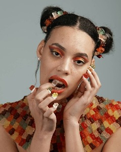 Esther, model in Paris