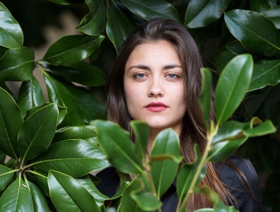 Patricia Daniela, model in Milan