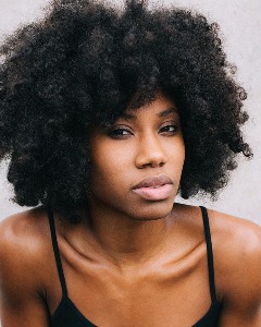 Camille, model in London