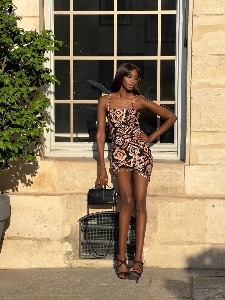 Esther, model in Paris