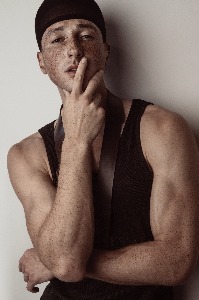 Theo, model in Paris