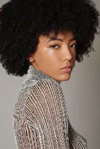 Evana, model in Paris