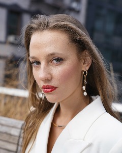 Anhelina, model in New York