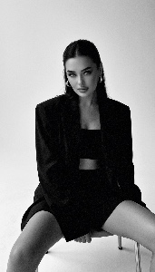 Anastasiia, model in Paris